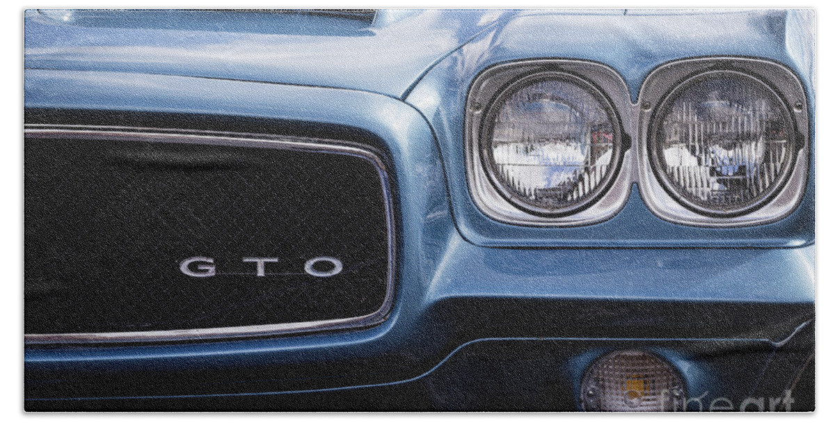 1971 Pontiac Gto Beach Sheet featuring the photograph 1971 Gto by Dennis Hedberg