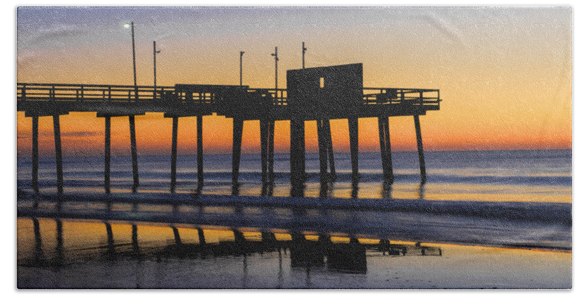 Pier Beach Towel featuring the photograph Dawn Breaks #2 by David Kay