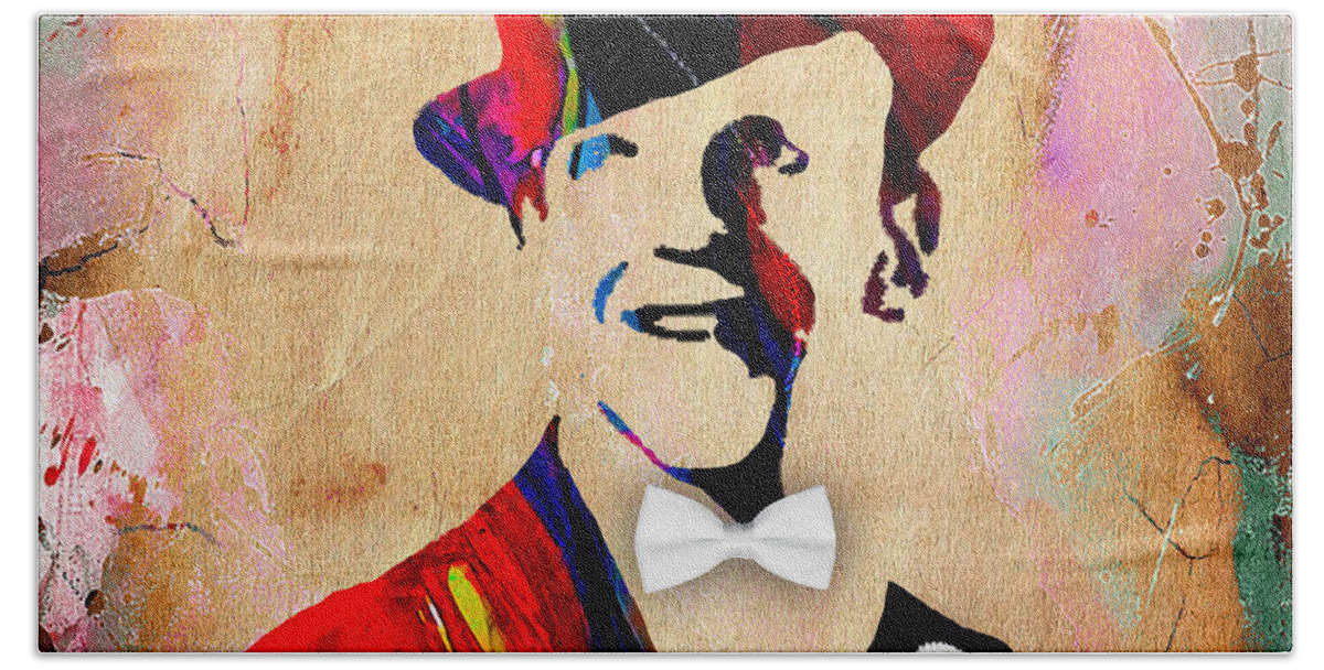 Fred Astaire Beach Towel featuring the mixed media Fred Astaire Collection #2 by Marvin Blaine