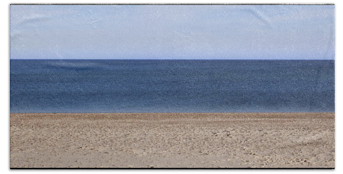 Beach Beach Sheet featuring the photograph Color Bars Beach Scene by Charles Harden