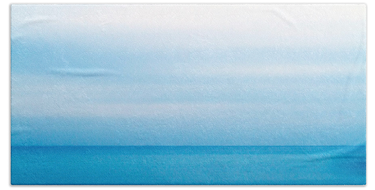 Background Beach Towel featuring the photograph Blue Mediterranean by Stelios Kleanthous