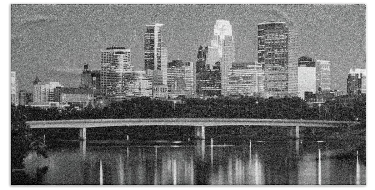 Photography Beach Towel featuring the photograph Minneapolis Mn #3 by Panoramic Images