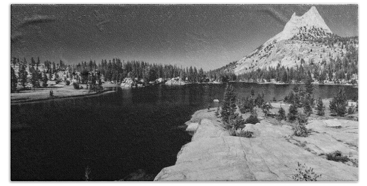Black Beach Sheet featuring the photograph Upper Cathedral Lake #3 by Cat Connor