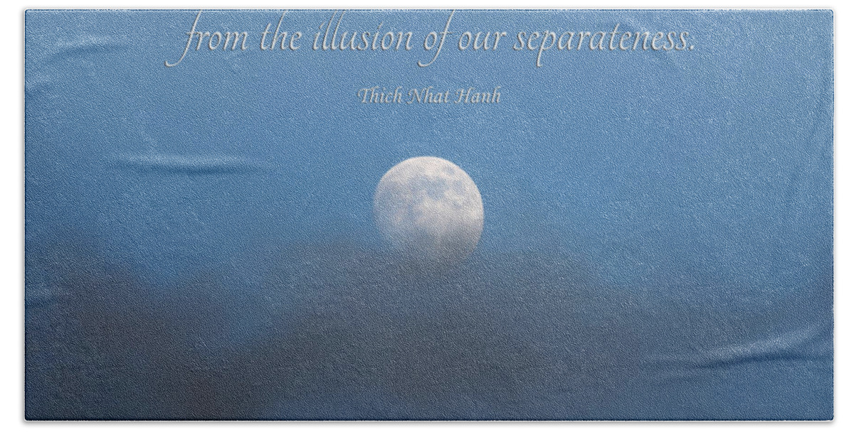  Beach Towel featuring the photograph 43- Thich Nhat Hanh by Joseph Keane