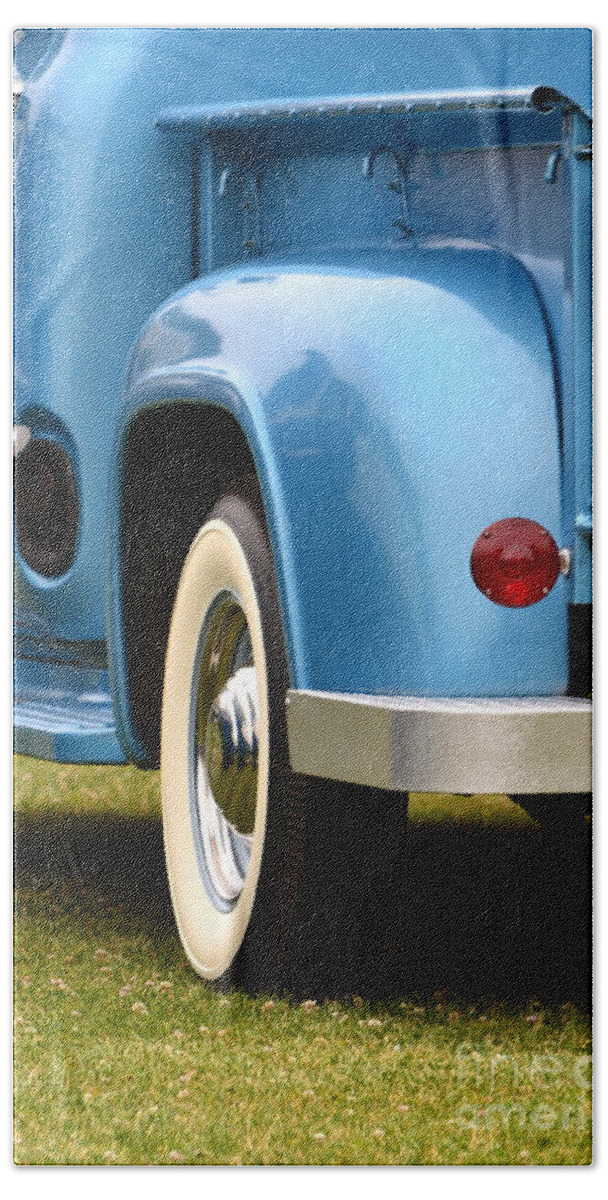 Ford Beach Towel featuring the photograph Classic Ford Pickup by Dean Ferreira