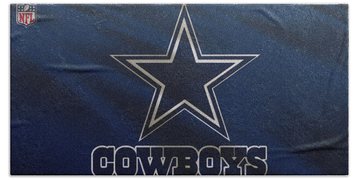 Cowboys Beach Towel featuring the photograph Dallas Cowboys Uniform by Joe Hamilton