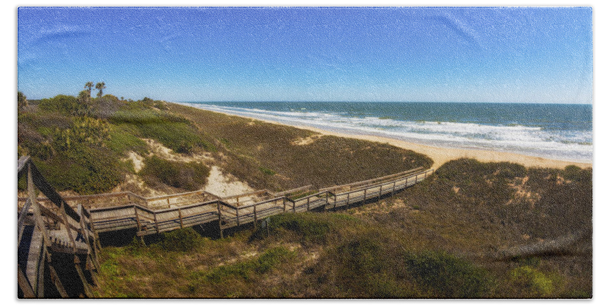 Atlantic Ocean Beach Towel featuring the photograph Ponte Vedra Beach #8 by Raul Rodriguez