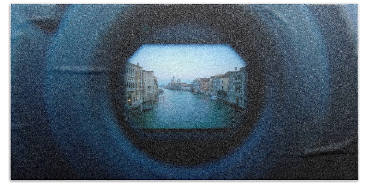 Camera Beach Towel featuring the photograph Venice - Italy #9 by Mats Silvan