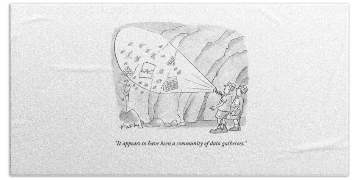 A Community Of Data Gatherers Beach Sheet