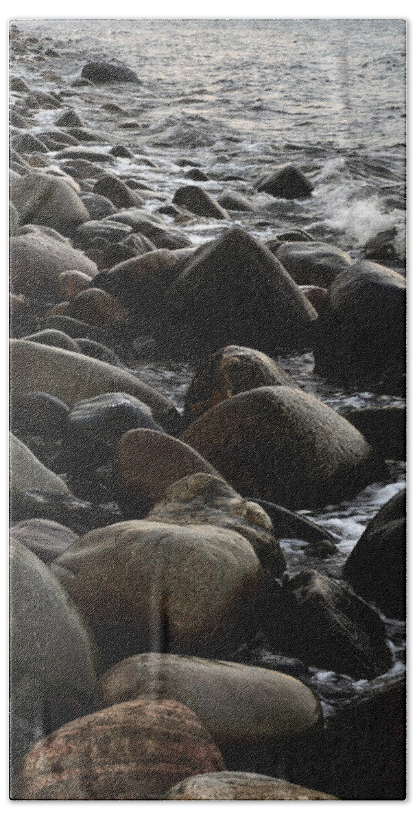Boulders Beach Sheet featuring the photograph A Quiet Evening by Randi Grace Nilsberg