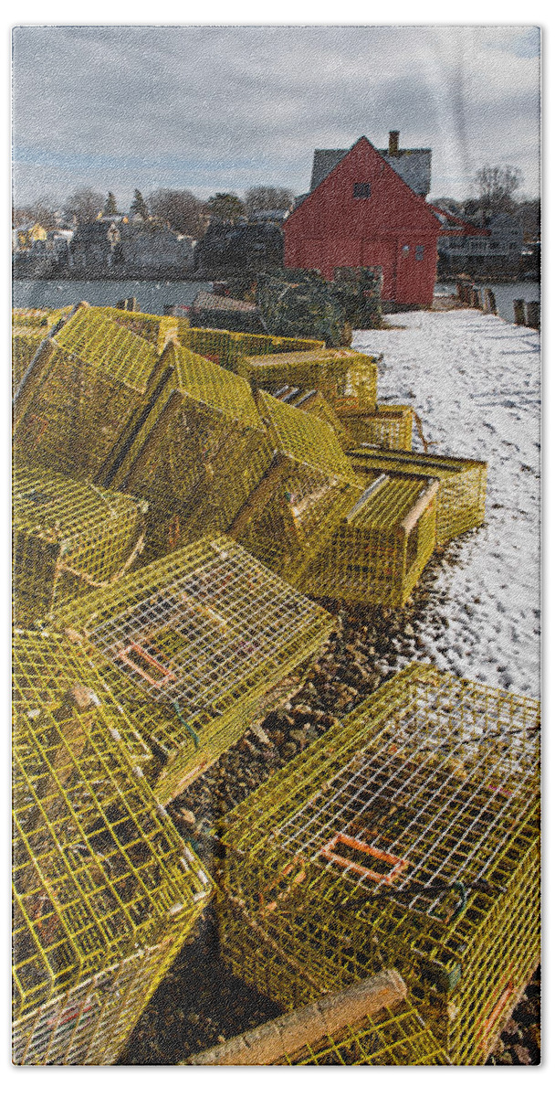 New England Beach Sheet featuring the photograph After the Storm by Jean-Pierre Ducondi