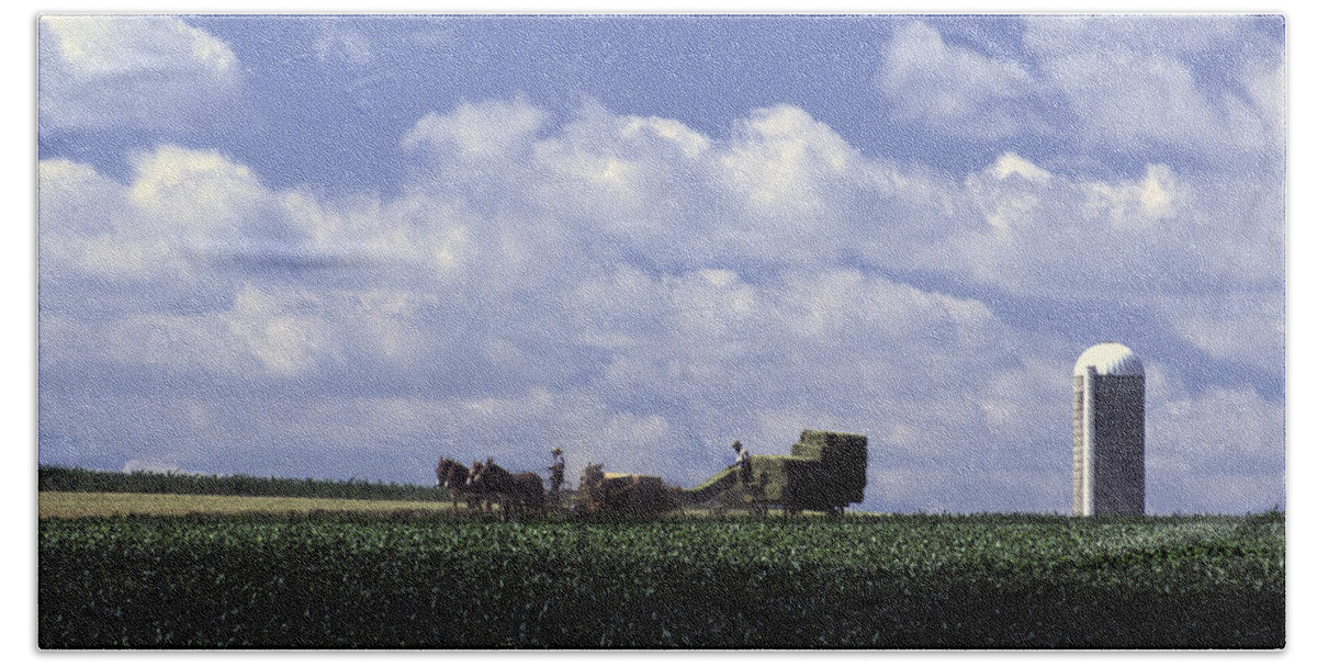Amish Beach Towel featuring the photograph Amish country by Paul W Faust - Impressions of Light