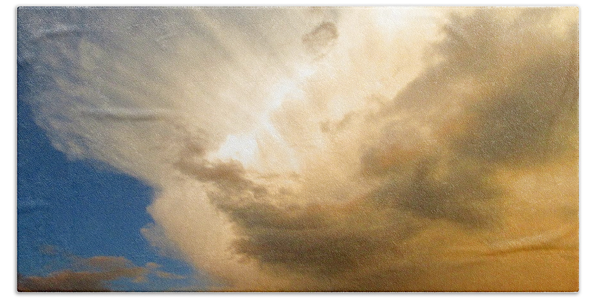 Cloud Beach Towel featuring the photograph Another Incredible Cloud by Joyce Dickens