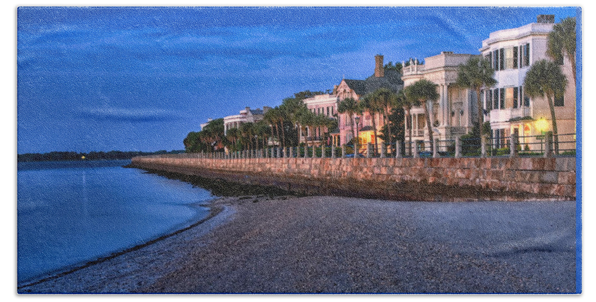 Charleston Beach Sheet featuring the photograph Battery Row by David Kay