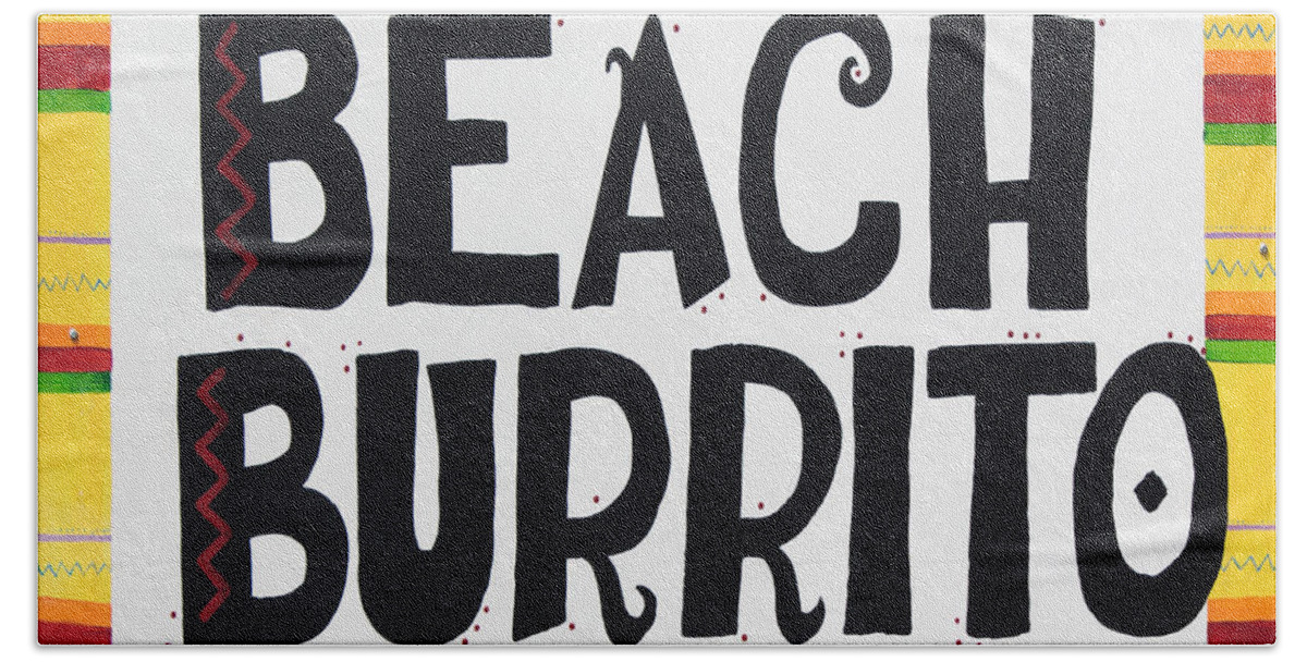 Beach Beach Towel featuring the photograph Beach Burrito by Barbara McMahon