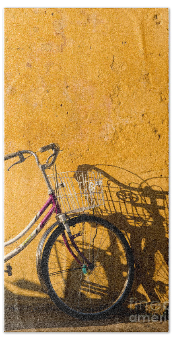 Vietnam Beach Towel featuring the photograph Bicycle 07 by Rick Piper Photography