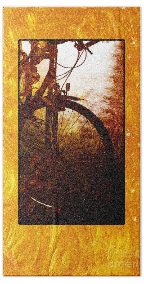 Bicycle Beach Towel featuring the photograph Bicycle by Randi Grace Nilsberg