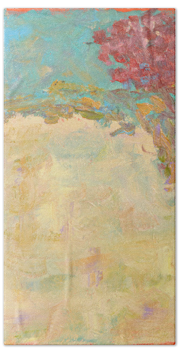 Popular Beach Towel featuring the painting Blessings by Paulette B Wright