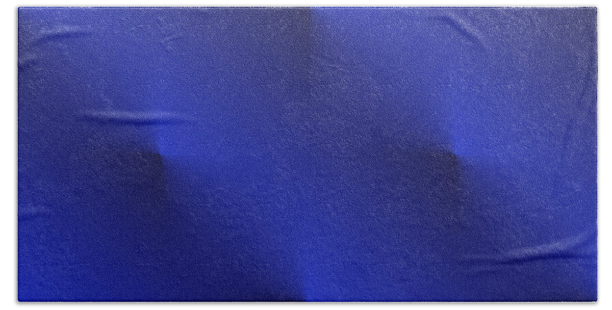 Antique Beach Towel featuring the digital art Blue Velvet by Valentino Visentini