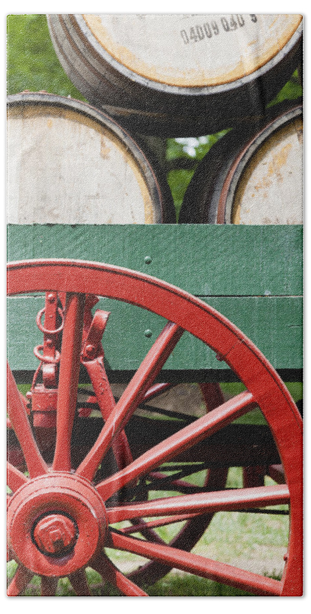 Kentucky Beach Sheet featuring the photograph Bourbon wagon by Alexey Stiop