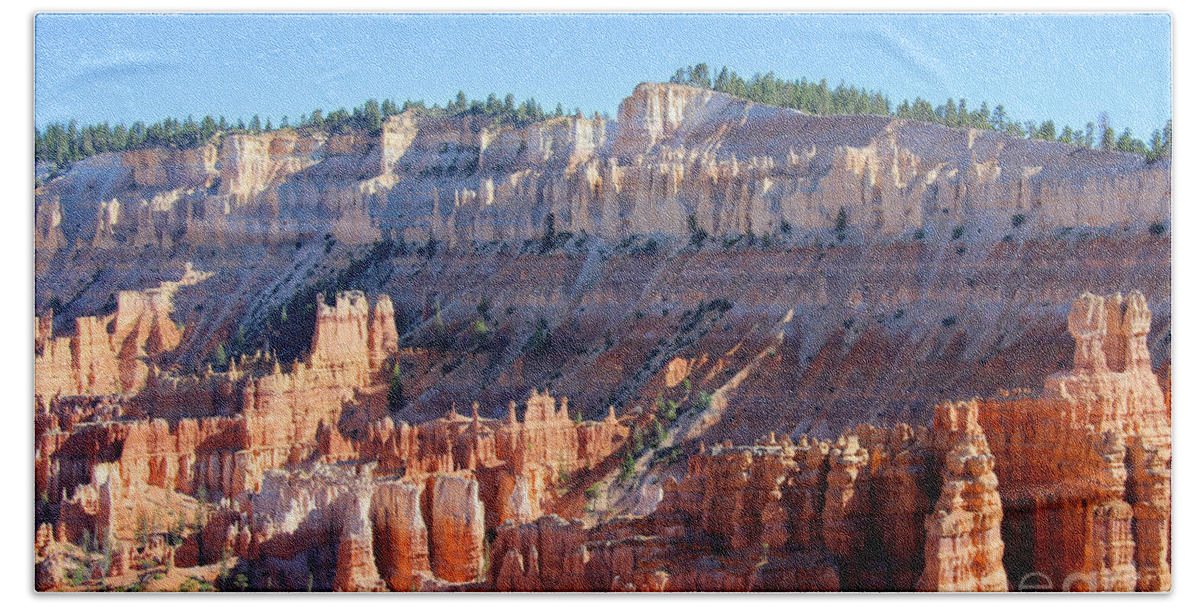 Bryce Amphitheater Beach Towel featuring the photograph Bryce Amphitheater by Jemmy Archer