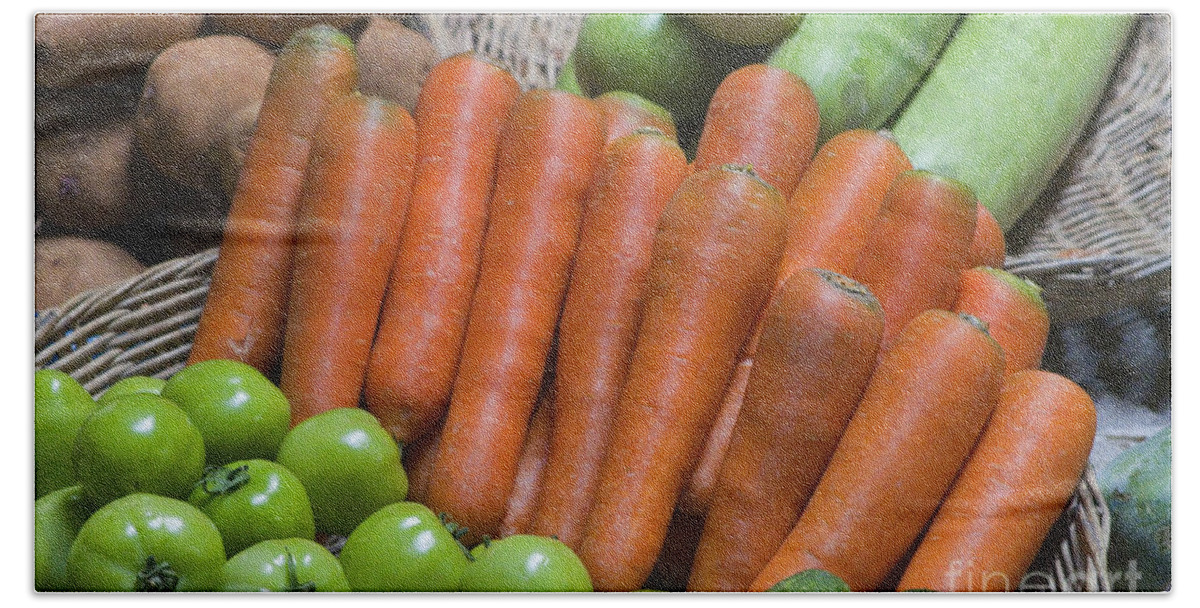 To Travel Beach Towel featuring the photograph Cambodian Carrots by Craig Lovell