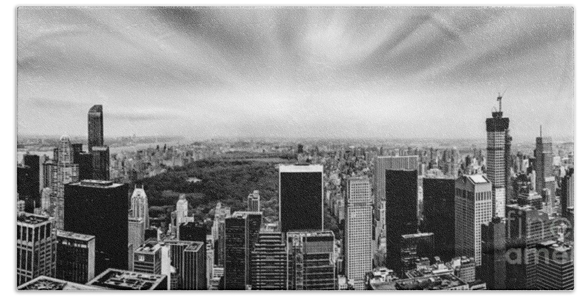 Central Park Beach Towel featuring the photograph Central Park Perspective by Az Jackson