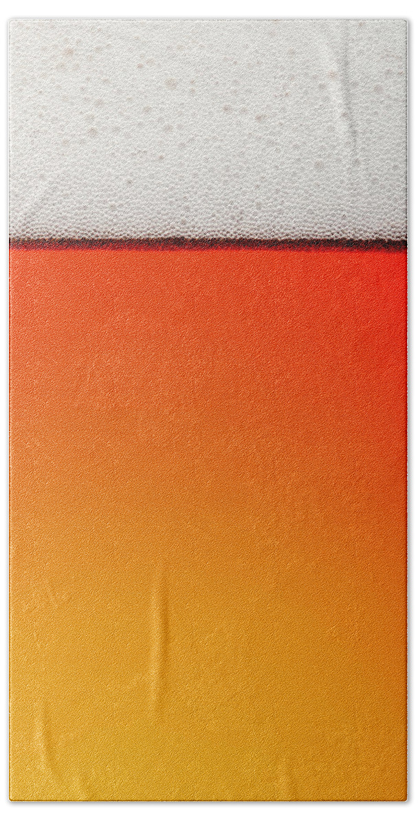 Beer Beach Towel featuring the photograph Clean Beer Background by Johan Swanepoel
