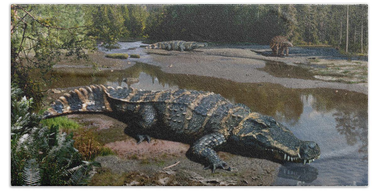 Deinosuchus Digital Art by Julius Csotonyi - Pixels Merch