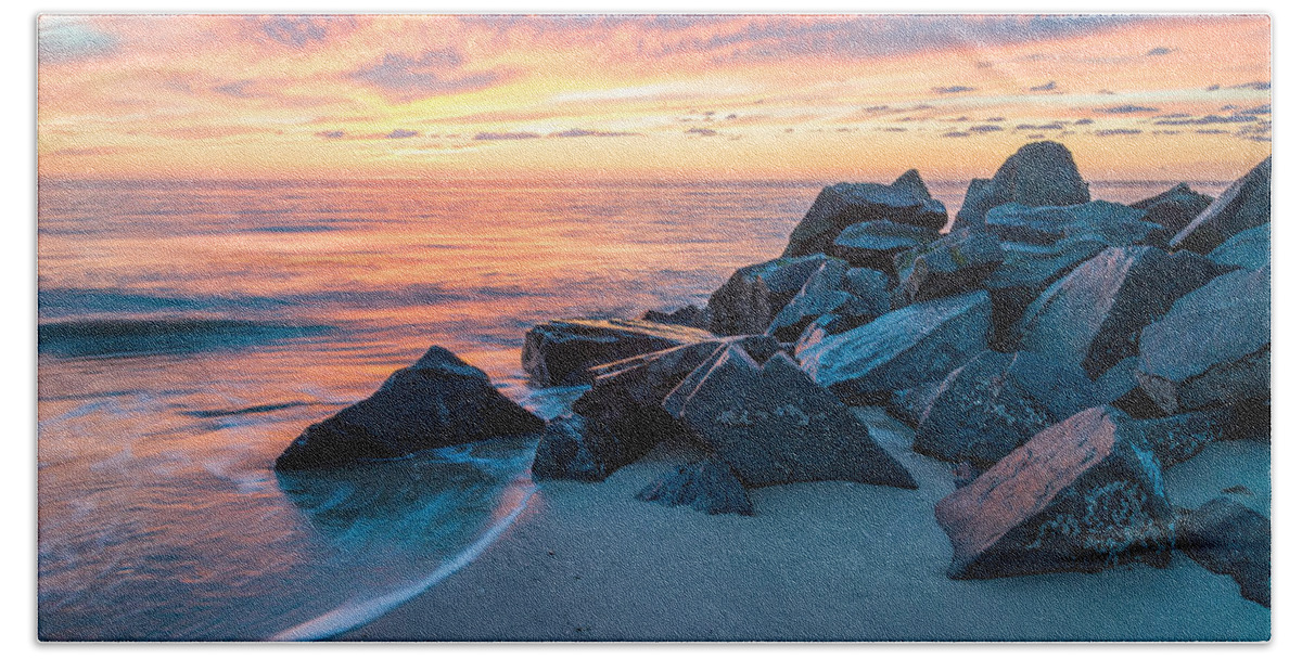 New Jersey Beach Towel featuring the photograph Dream in Colors by Kristopher Schoenleber