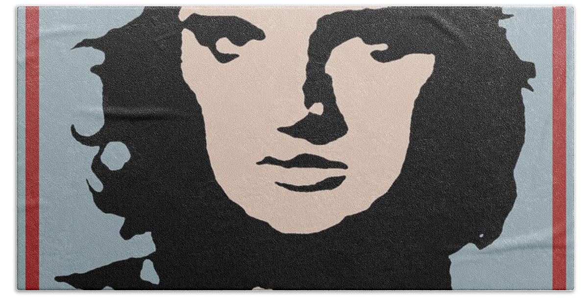 Che Beach Towel featuring the painting Elvis Che Guevara Viva Las Vegas by Tony Rubino