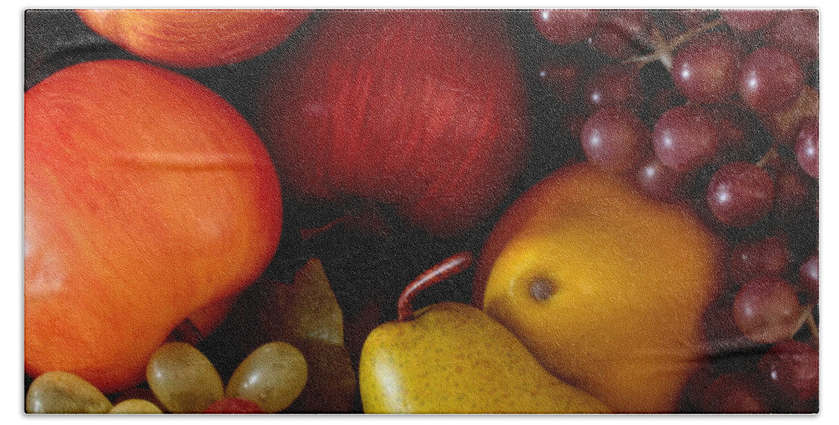 Apple Beach Towel featuring the photograph Fruit by Joe Kozlowski