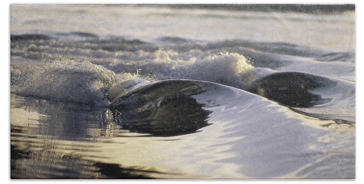  Wave Beach Towel featuring the photograph Glass Bowls by Sean Davey