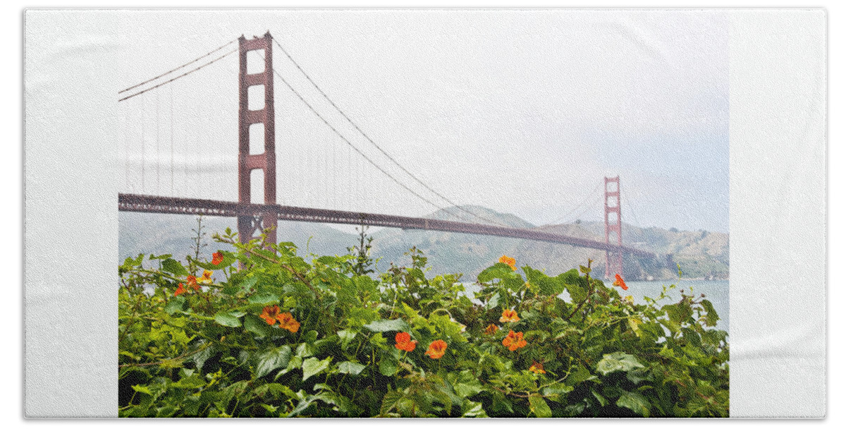 City Beach Towel featuring the photograph Golden Gate Bridge 2 by Shane Kelly