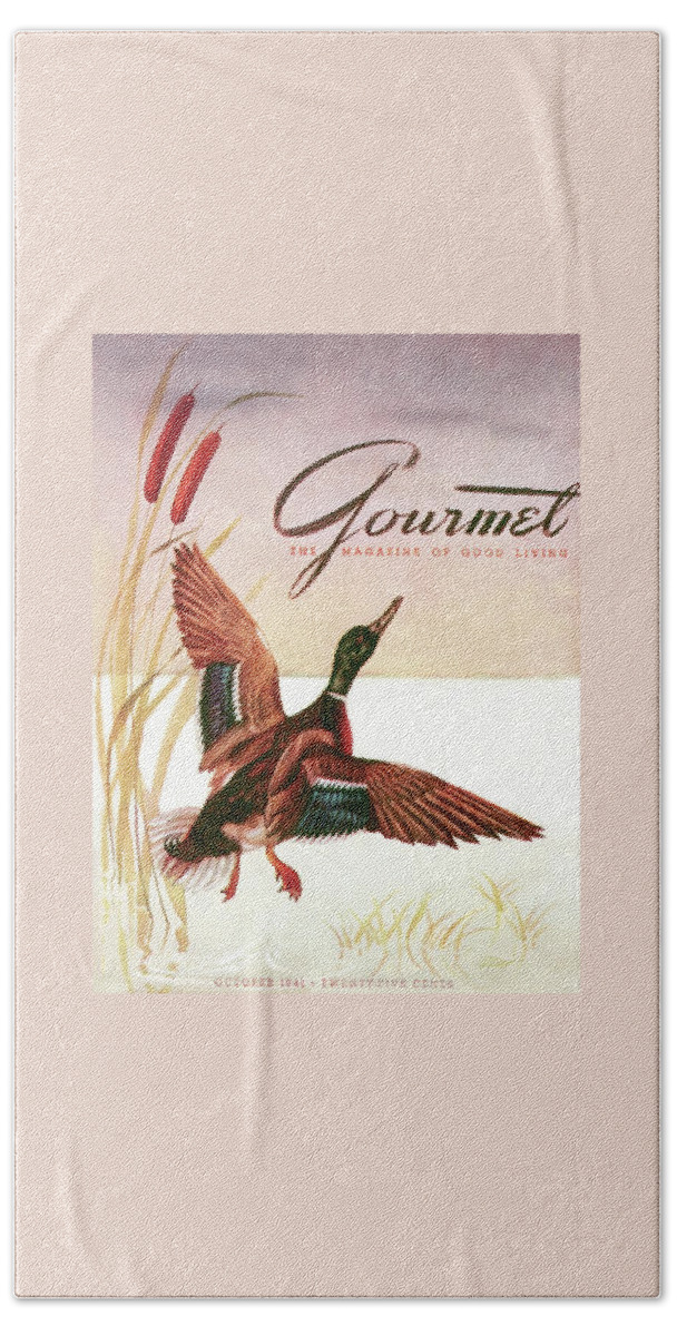 Gourmet Cover Of A Goose Beach Towel