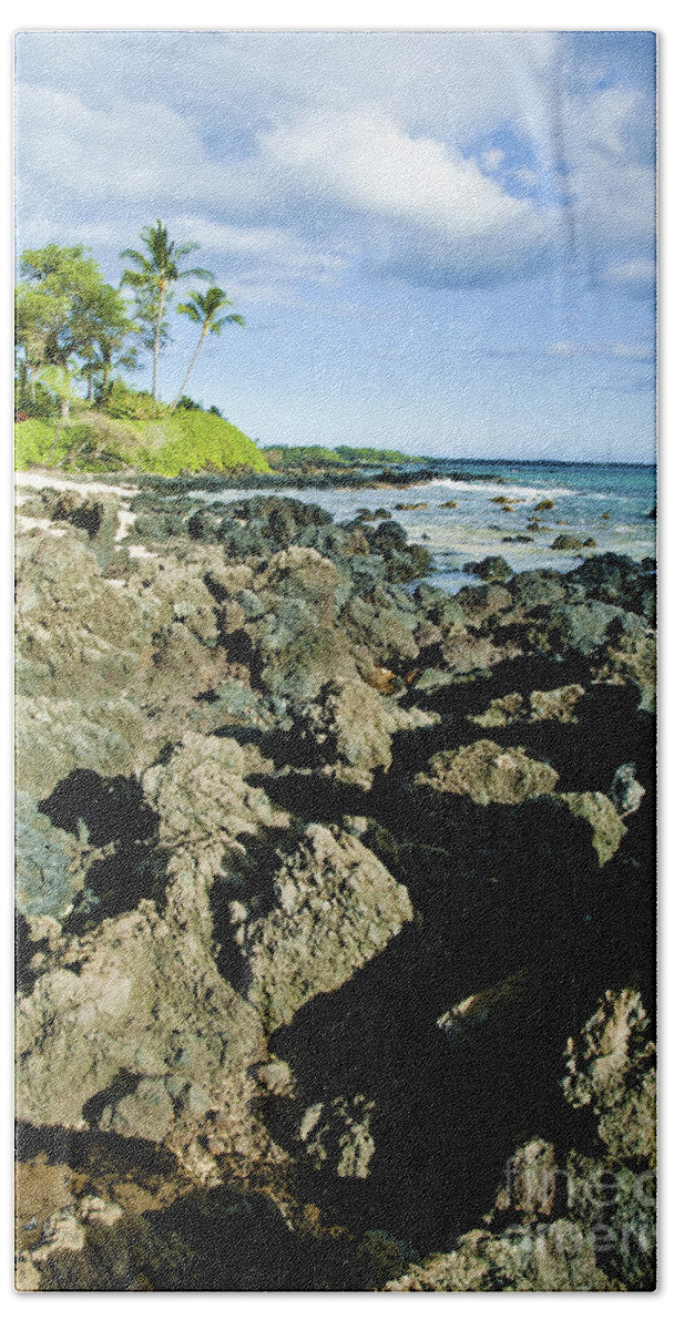 Hawaiian Beach Towel featuring the photograph Hawaiian Beach on Maui 13 by Micah May