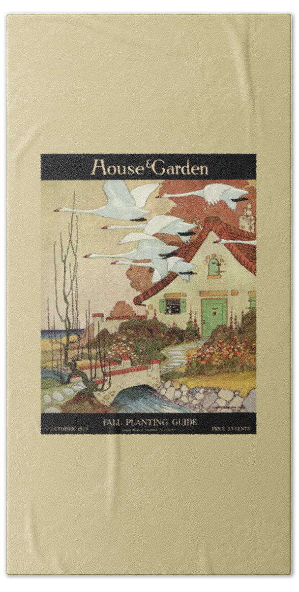 House And Garden Fall Planting Guide Beach Sheet