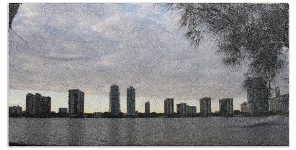 Skyline Beach Towel featuring the photograph In the Eveninglight by Christiane Schulze Art And Photography