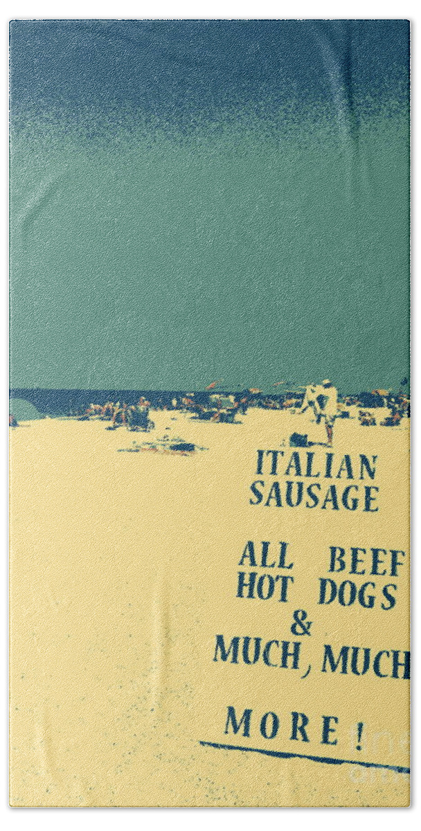 Beach Beach Towel featuring the digital art Italian Sausage by Valerie Reeves