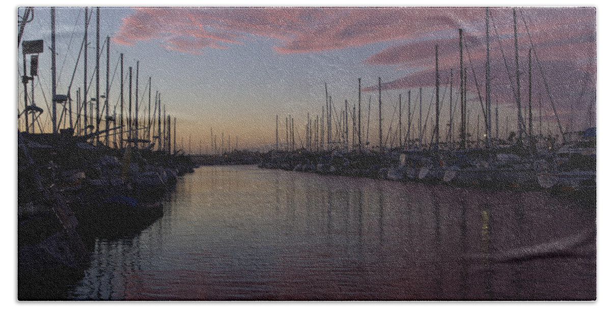 Marina Beach Towel featuring the photograph Just A Fleeting Moment by Heidi Smith