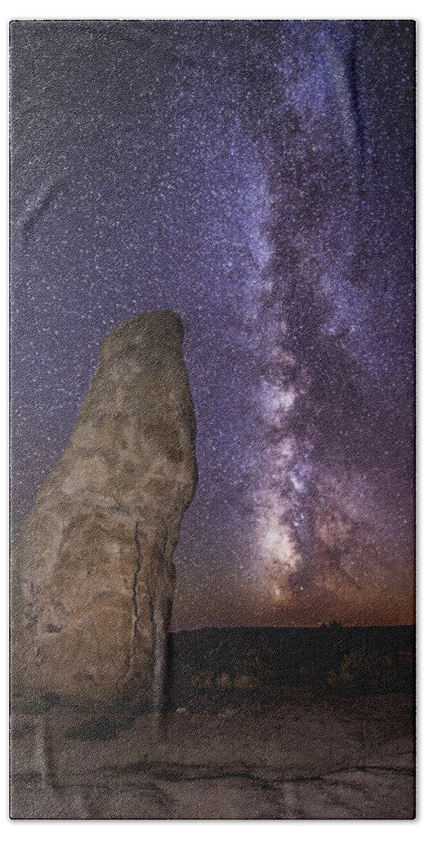 Kodachrome State Park Beach Sheet featuring the photograph Kodachrome Galaxy by Dustin LeFevre