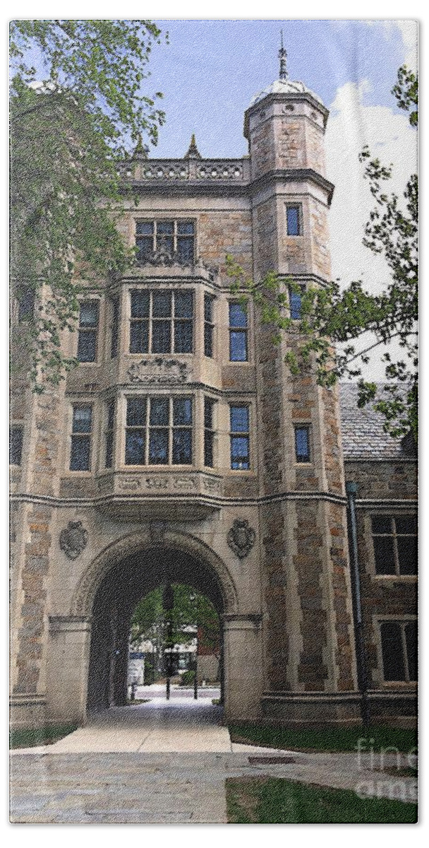 Architecture Beach Towel featuring the photograph Lawyer's Prison by Joseph Yarbrough