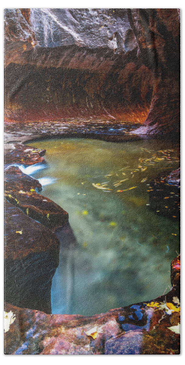 Utah Beach Towel featuring the photograph Light Passage by Dustin LeFevre