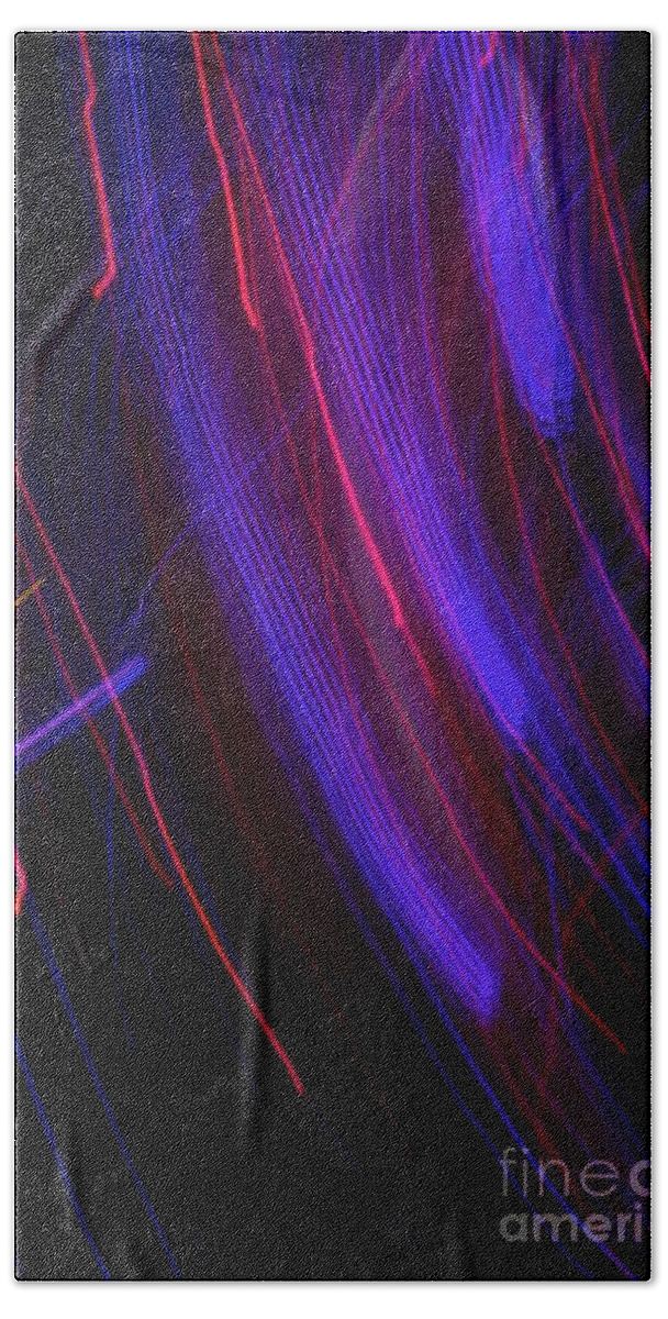 Light Beach Towel featuring the photograph Light Work 16 by Jacqueline Athmann