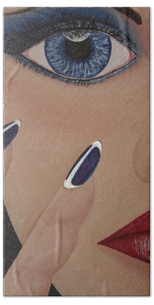 Beautiful Beach Towel featuring the painting Little wing by Dean Stephens
