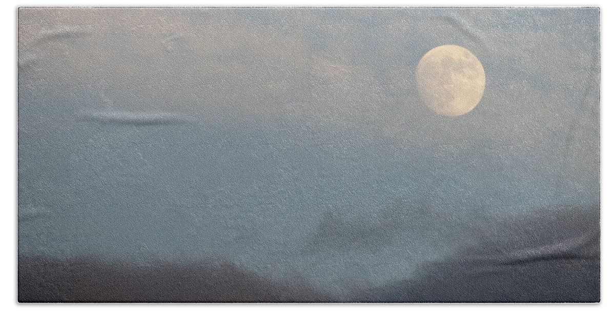 Oregon Beach Towel featuring the photograph Lunar by Chris Dunn
