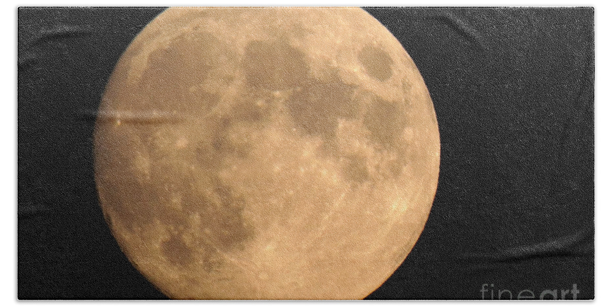 Moon Beach Sheet featuring the photograph Lunar Mood by Mary Mikawoz