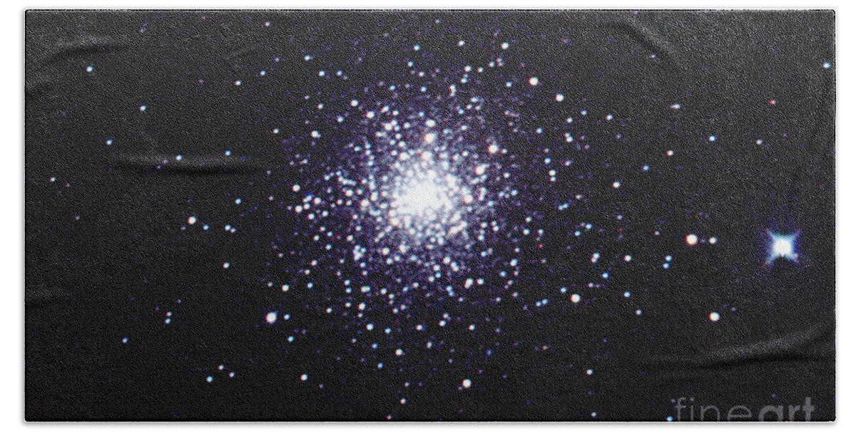 Capricorn Beach Towel featuring the photograph M30 Globular Star Cluster by John Chumack