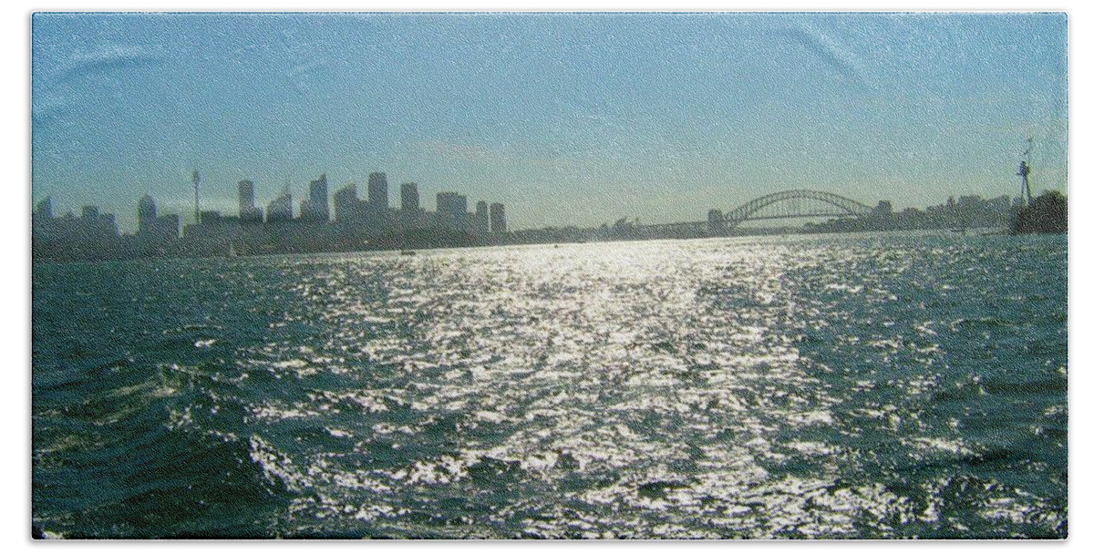 Harbour Beach Towel featuring the photograph Magnificent Sydney Harbour by Leanne Seymour