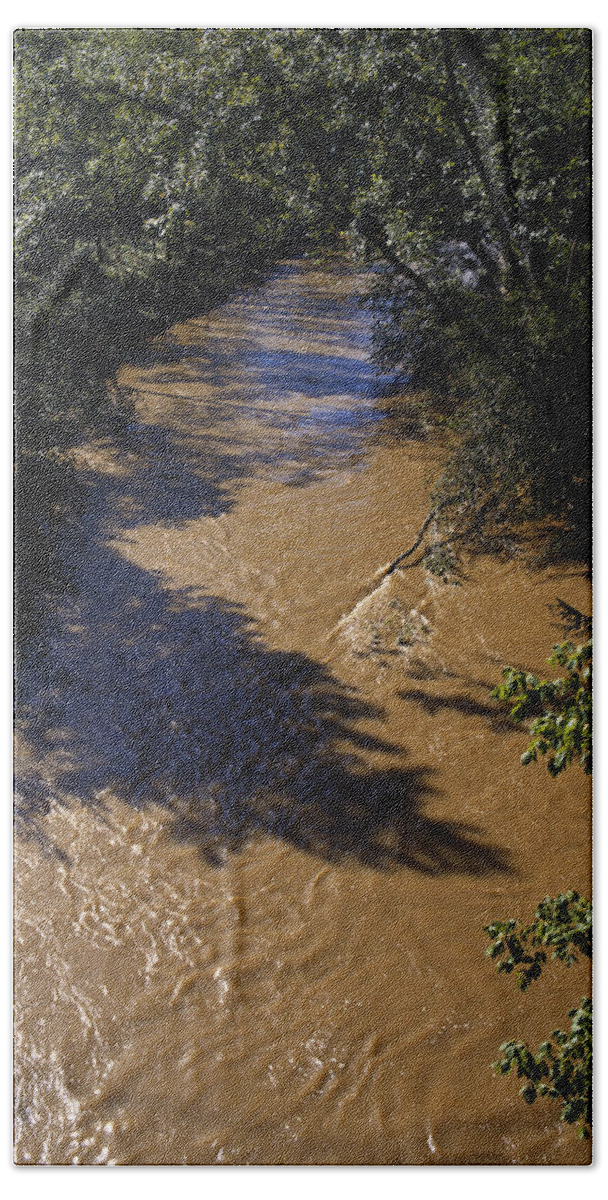 Ecology Beach Towel featuring the photograph Meechums River After Flood, Virginia by Carleton Ray